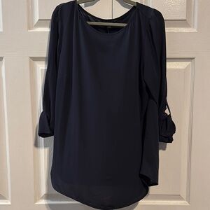 Ann Taylor Midnight Blue Blouse